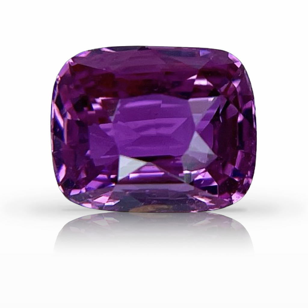 2.29ct Sapphire, Cushion, Pink, No Heat gemstone, 7.8 x 6.3MM, item #6150