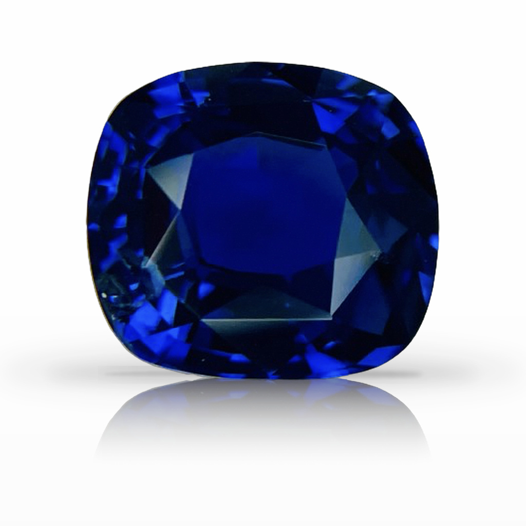 6.02ct Sapphire, Cushion, Blue gemstone, 11 x 10MM, item #6160