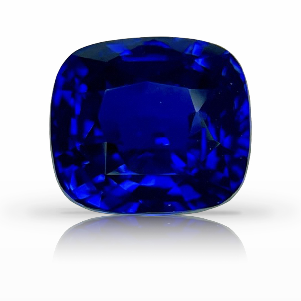 6.62ct Sapphire, Cushion, Blue gemstone, 10.8 x 9.7MM, item #6165