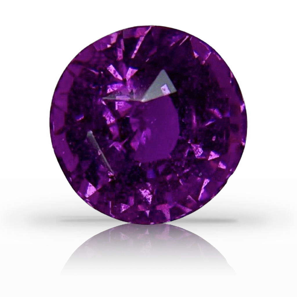 4.04ct Sapphire, Round, Pink, No Heat, 8.9MM gemstone, 8.9MM, item #6170