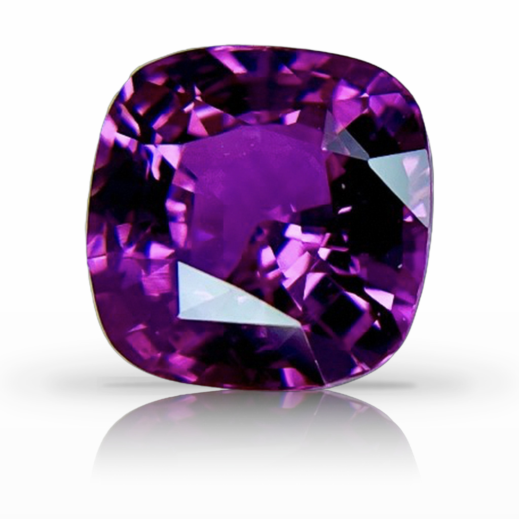 3.56ct Sapphire, Cushion, Pink gemstone, 8.6 x 8.5MM, item #6182