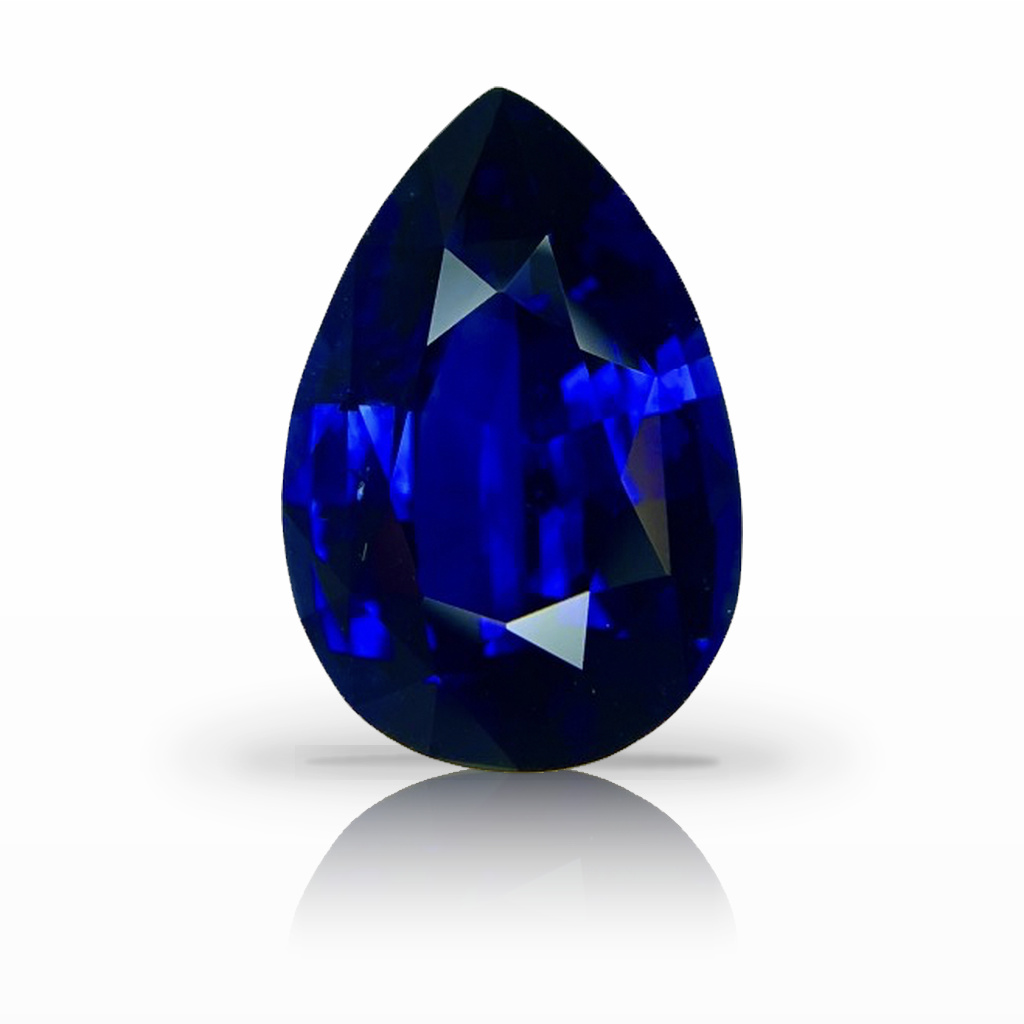 9.53ct Sapphire, Pear Shape, Blue gemstone, 16.4 x 11.1MM, item #6205