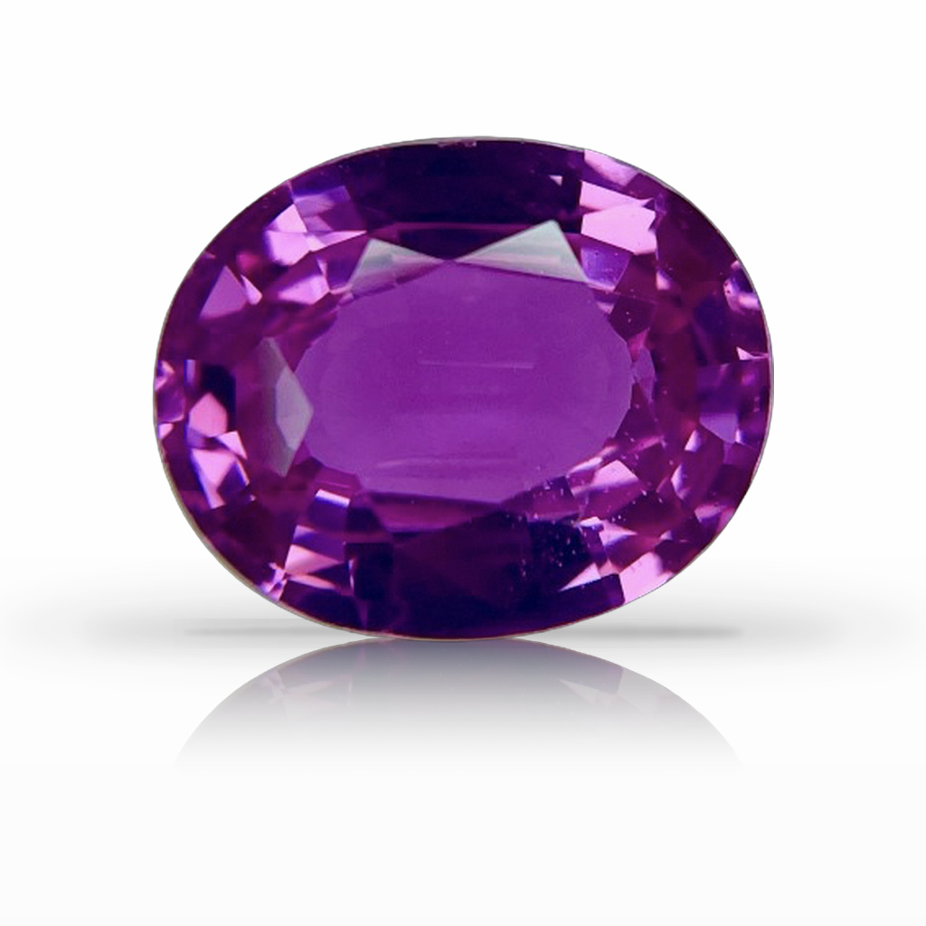 4.01ct Sapphire, Oval, Pink gemstone, 10.9 x 8.9MM, item #6238