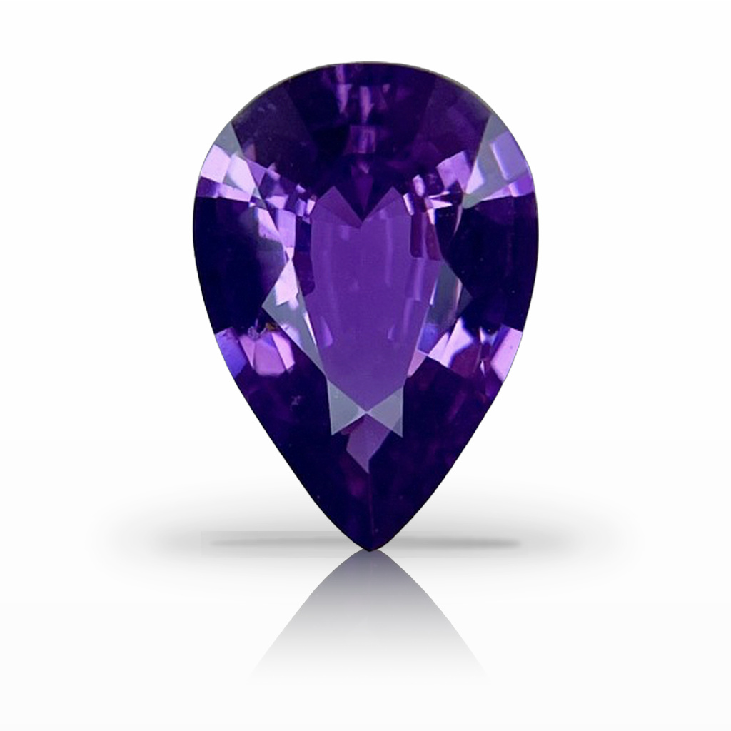 2.05ct Sapphire, Pear Shape, Purple gemstone, 10.6 x 7.3MM, item #6243