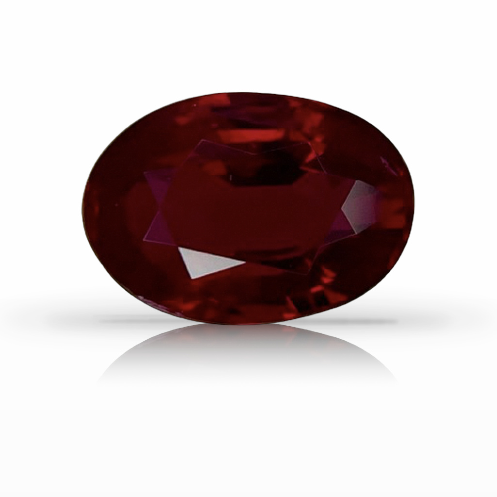 1.45ct Ruby, Oval, Red gemstone, 8 x 5.6MM, item #6300