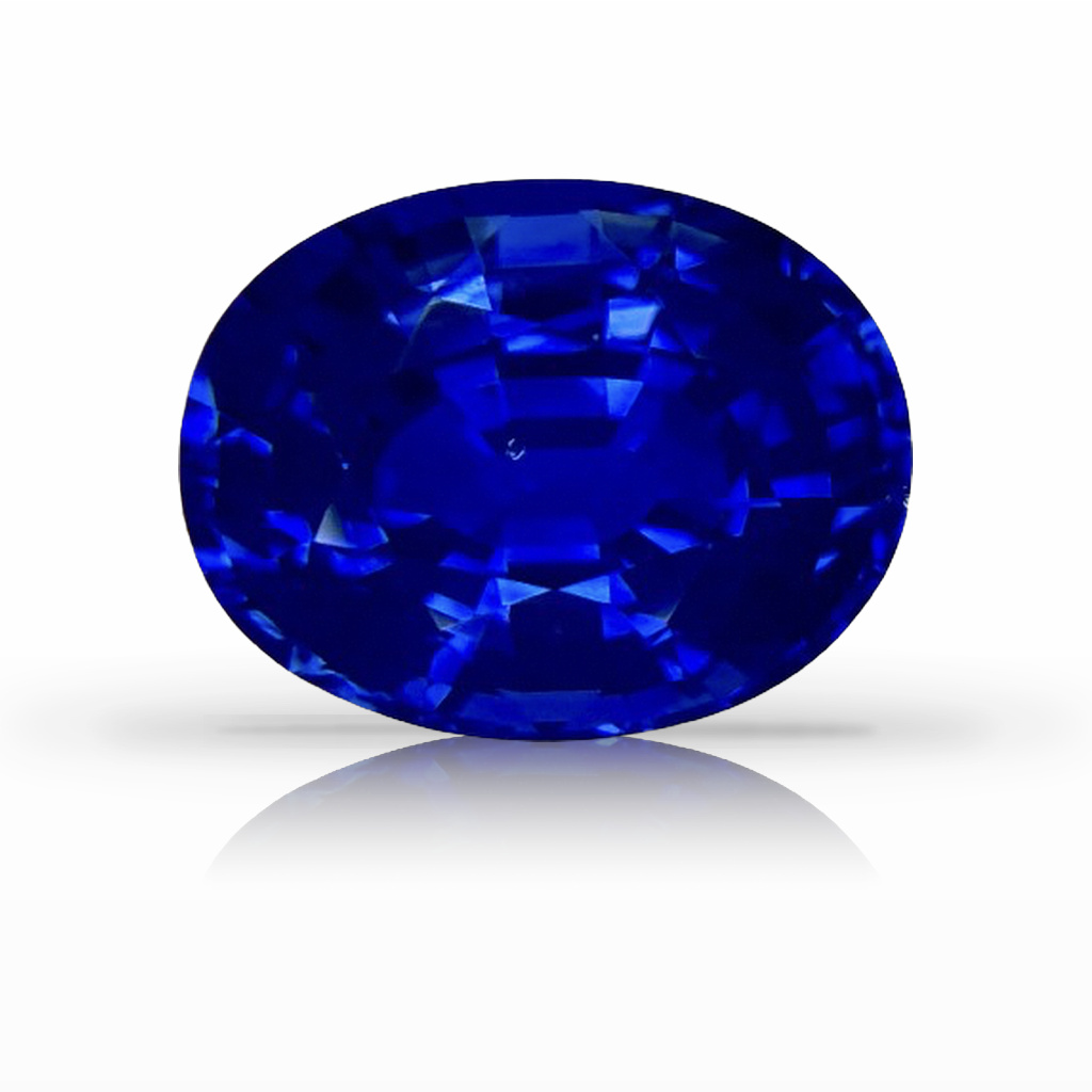 6.68ct Sapphire, Oval, Blue gemstone, 12 x 9.6MM, item #6324