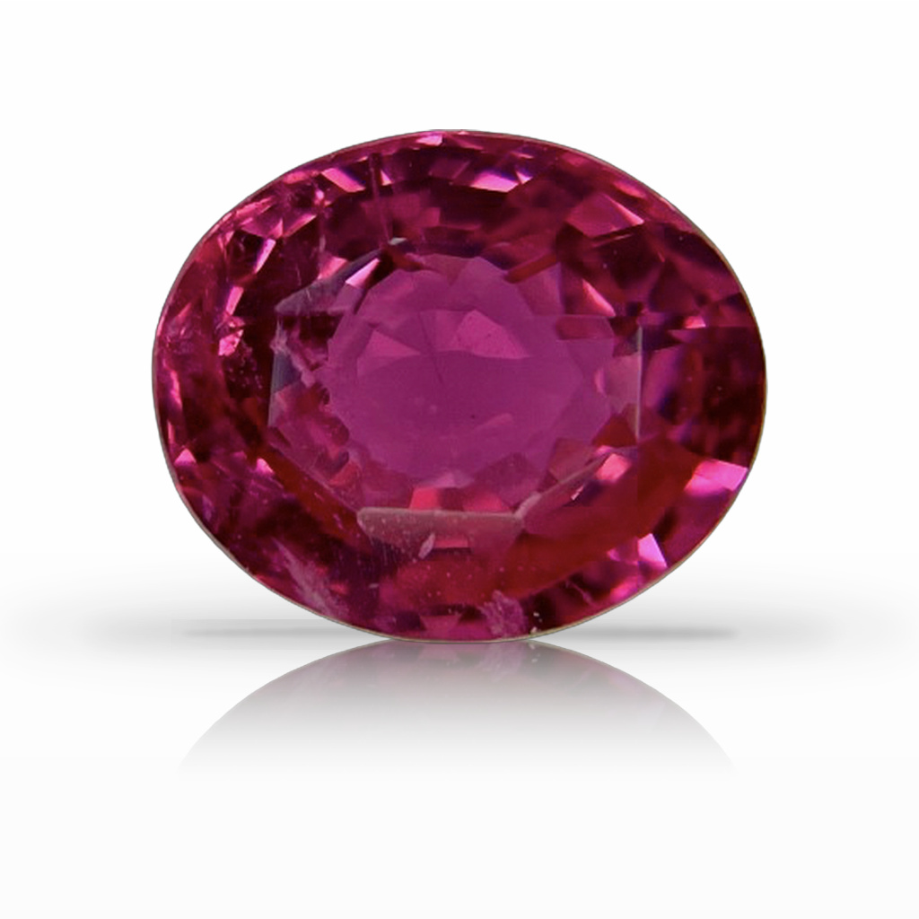 2.00ct Spinel, Oval, Pink gemstone, 8.2 x 7MM, item #6383
