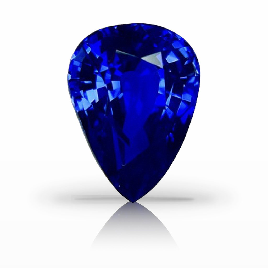8.89ct Sapphire, Pear Shape, Blue gemstone, 14.8 x 11MM, item #6386