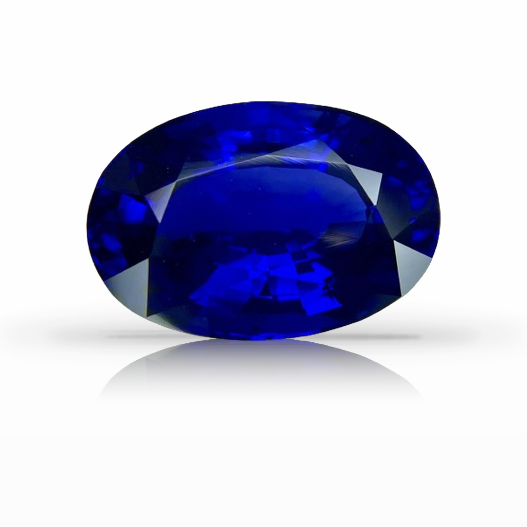 12.43ct Sapphire, Oval, Blue gemstone, 16.6 x 11.6MM, item #6388