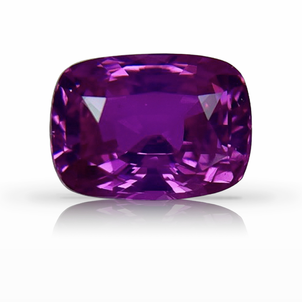 3.23ct Sapphire, Cushion, Pink gemstone, 9.2 x 6.8MM, item #6396