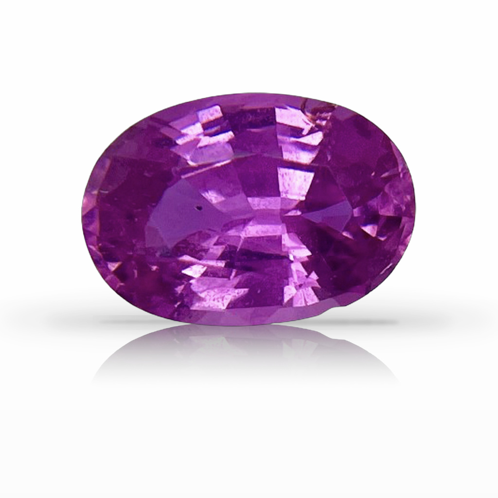 3.47ct Sapphire, Oval, Pink gemstone, 10.7 x 7.3MM, item #6413