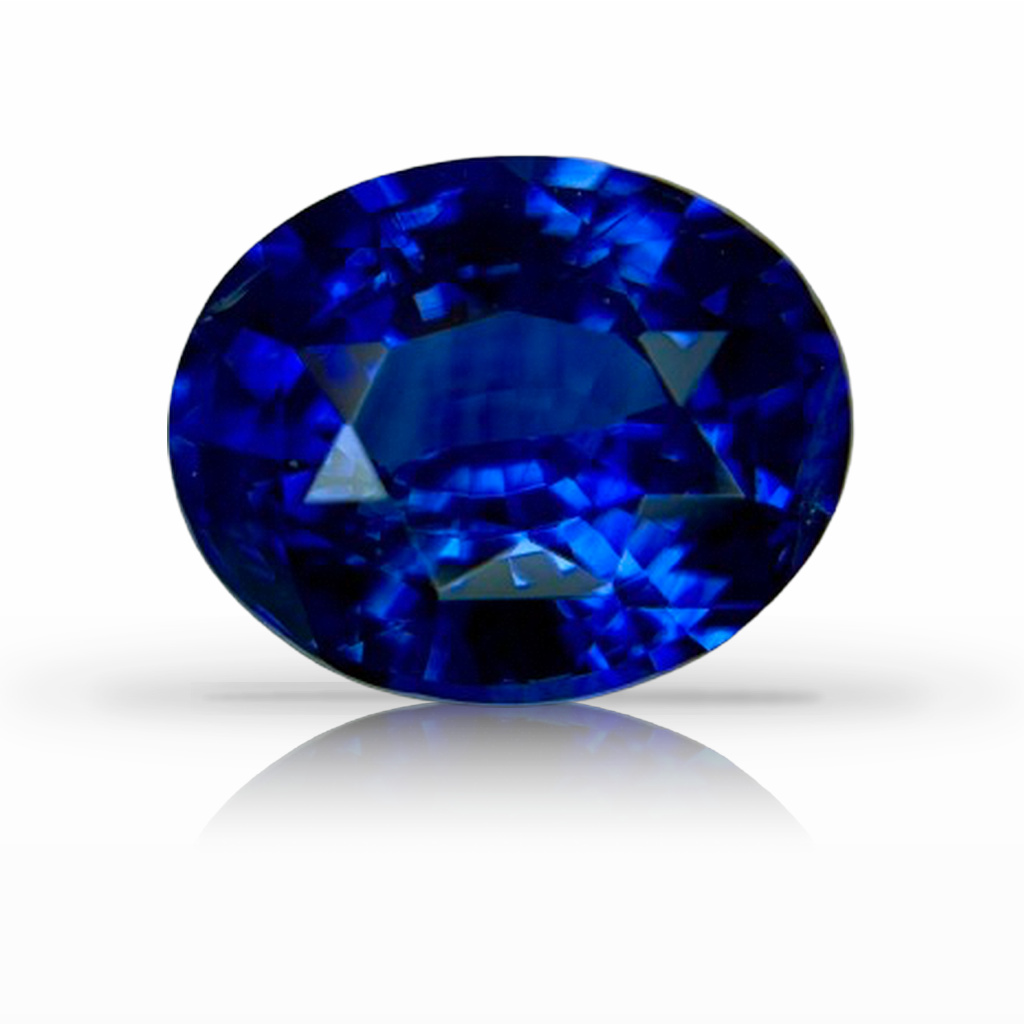 2.26ct Sapphire, Oval, Blue gemstone, 8.5 x 7MM, item #6434