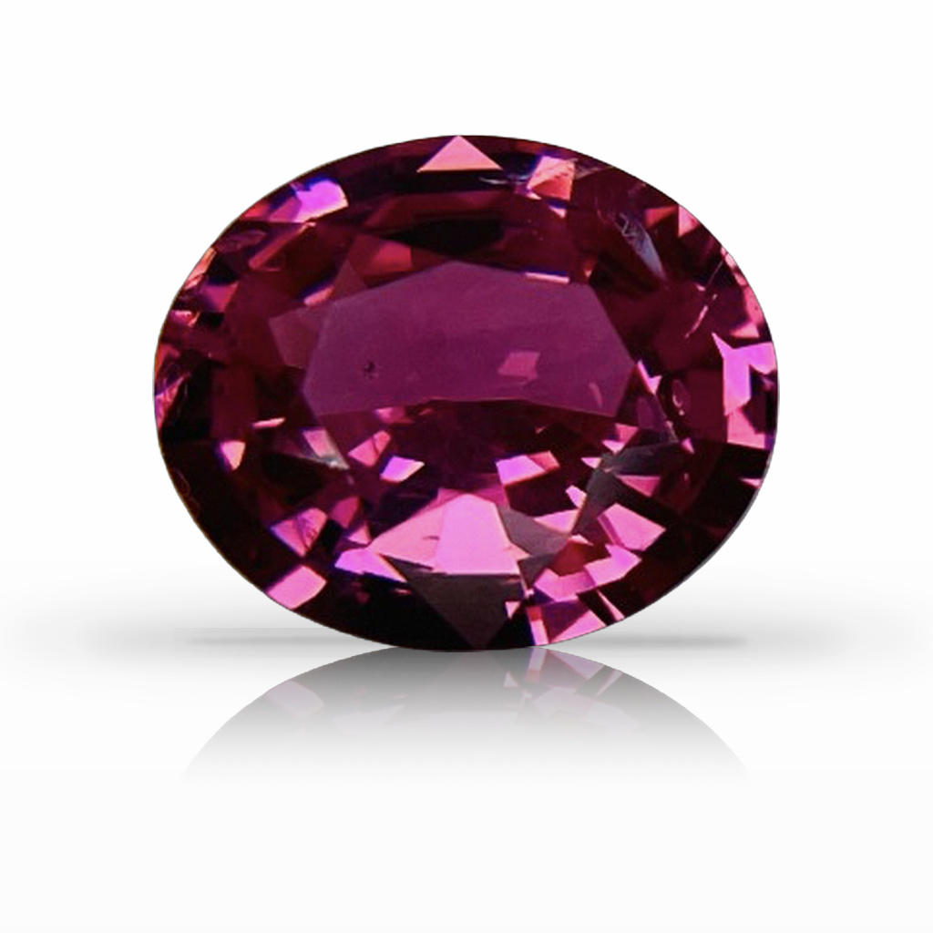 2.13ct Spinel, Oval, Pink gemstone, 9.2 x 7.7MM, item #6437