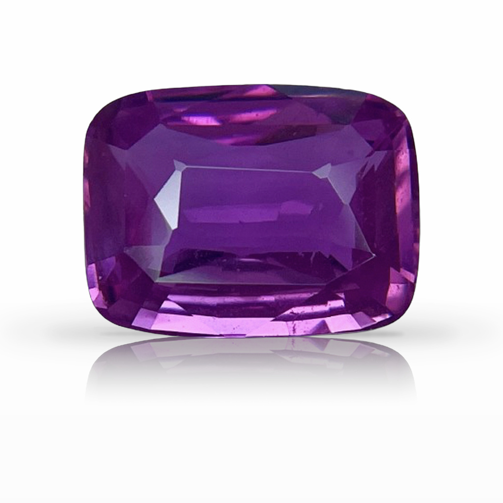 4.51ct Sapphire, Cushion, Pink, No Heat gemstone, 11.2 x 8.5MM, item #6483
