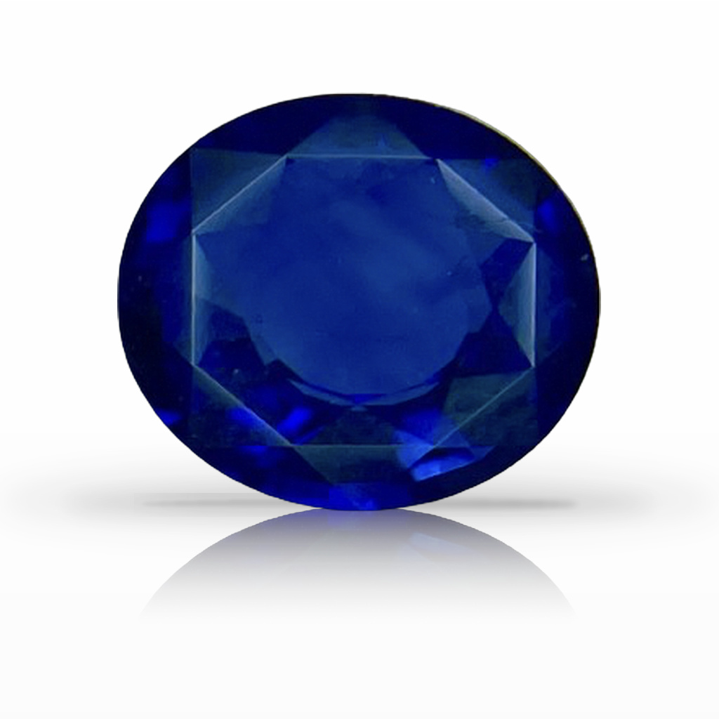 1.67ct Sapphire, Oval, Blue gemstone, 8.1 x 7.1MM, item #6503
