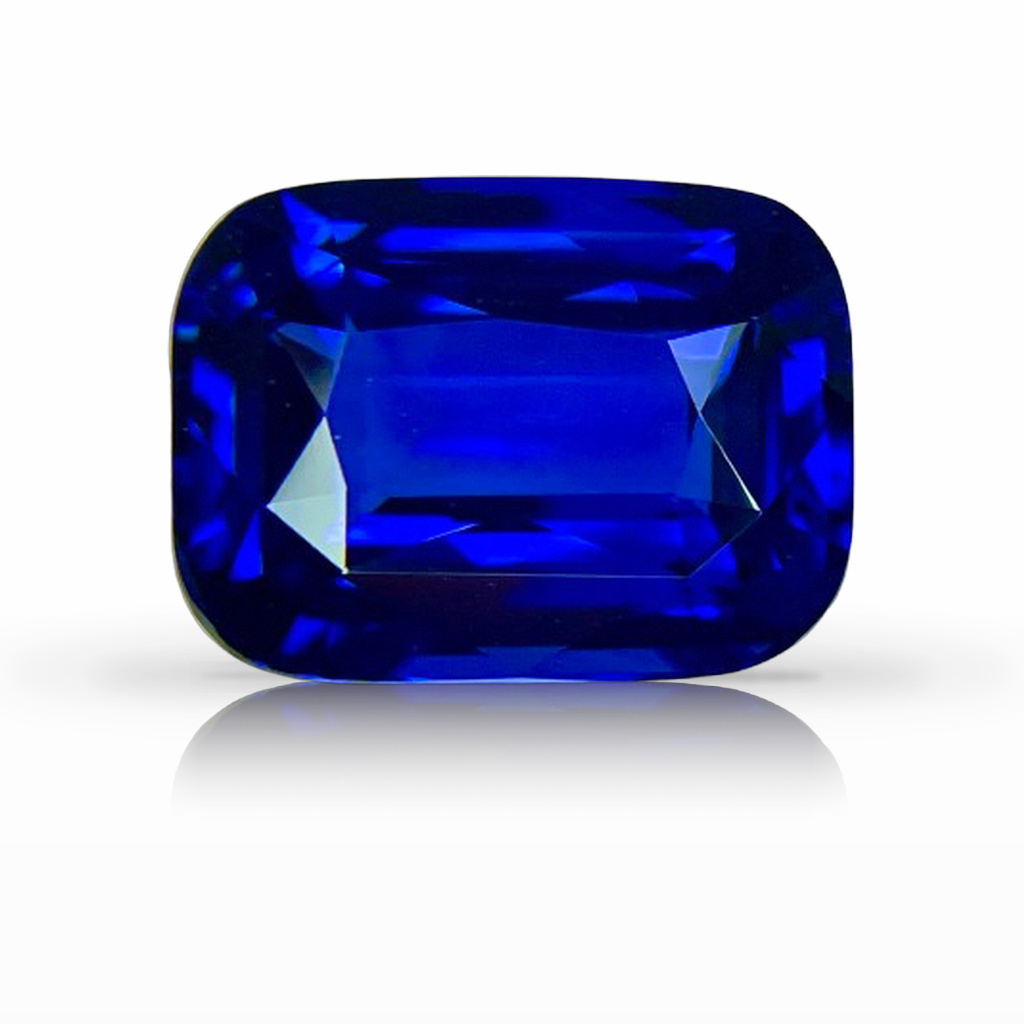 10.17ct Sapphire, Cushion, Blue gemstone, 13.6 x 10.3MM, item #6530