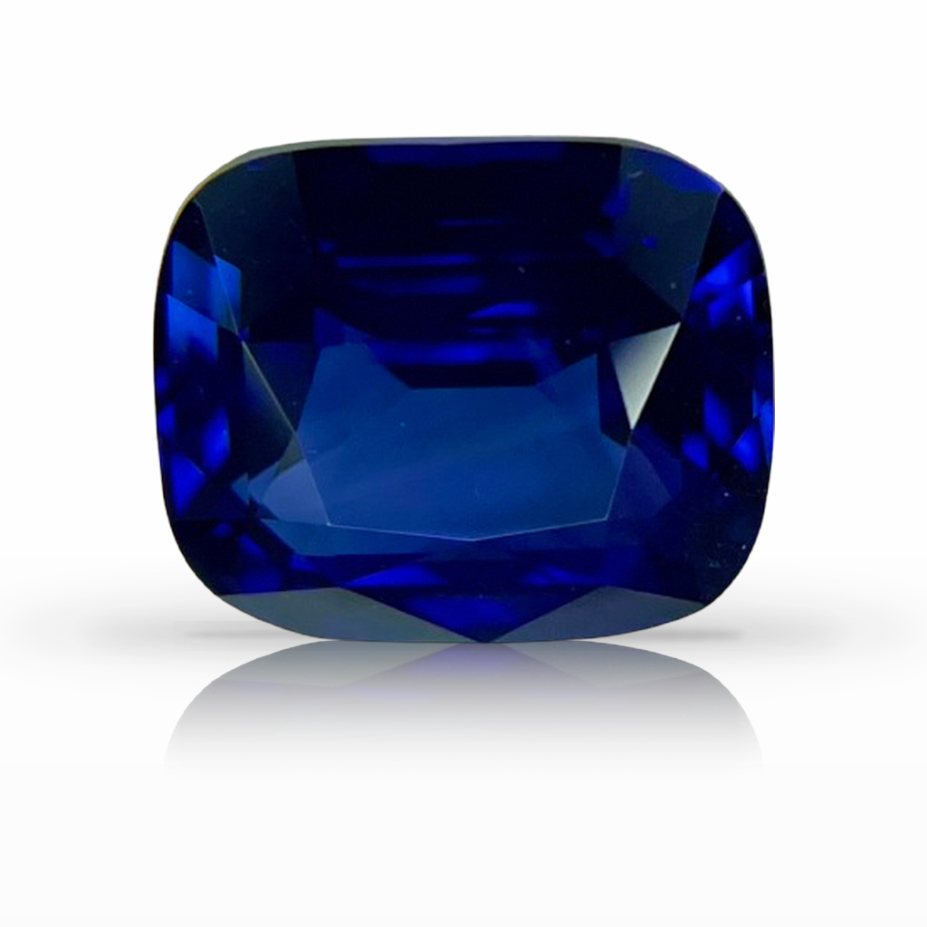 2.58ct Sapphire, Cushion, Blue gemstone, 8.4 x 7.2MM, item #6577