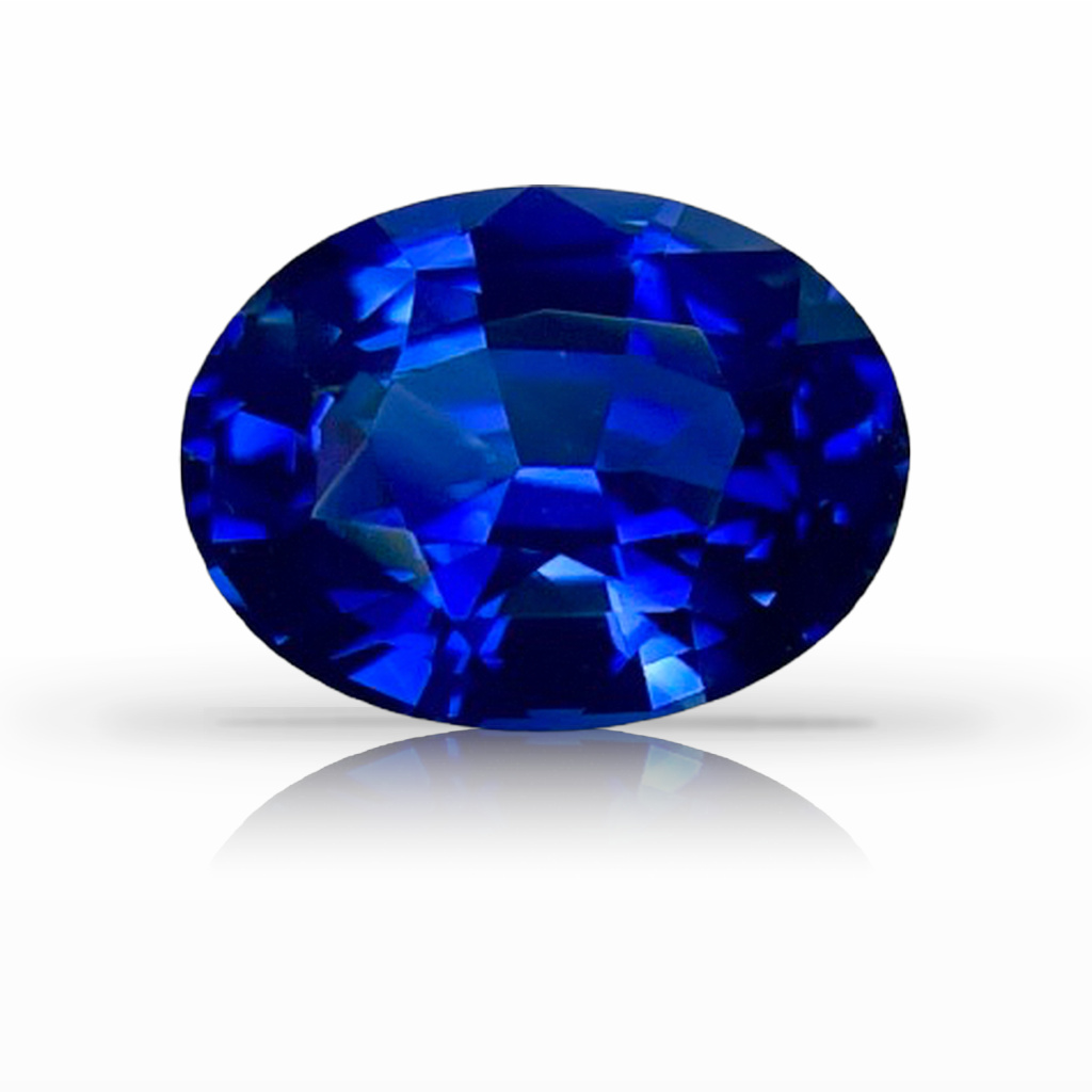 2.14ct Sapphire, Oval, Blue gemstone, 8.5 x 6.6MM, item #6578