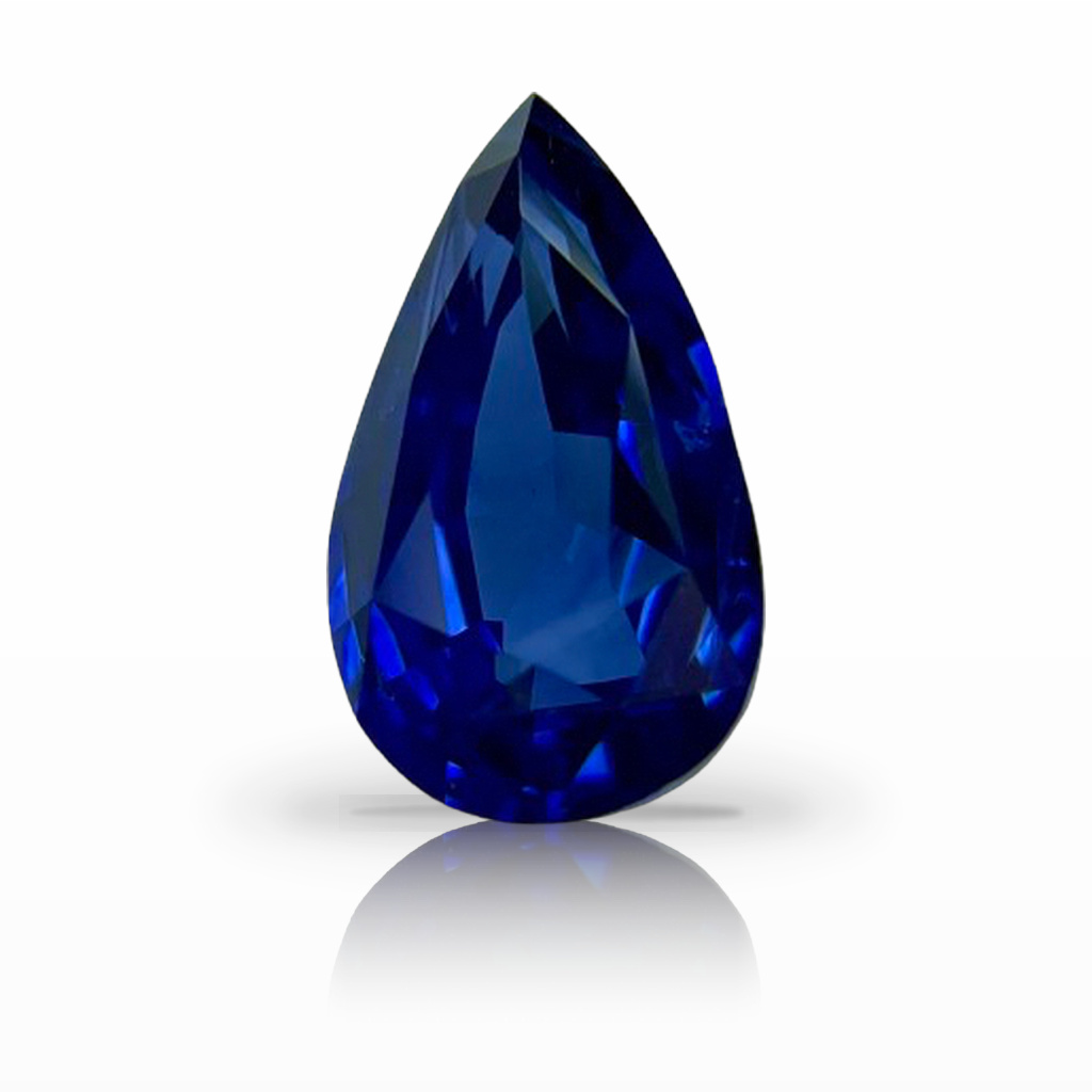 2.50ct Sapphire, Pear Shape, Blue gemstone, 10.5 x 6.3MM, item #6582