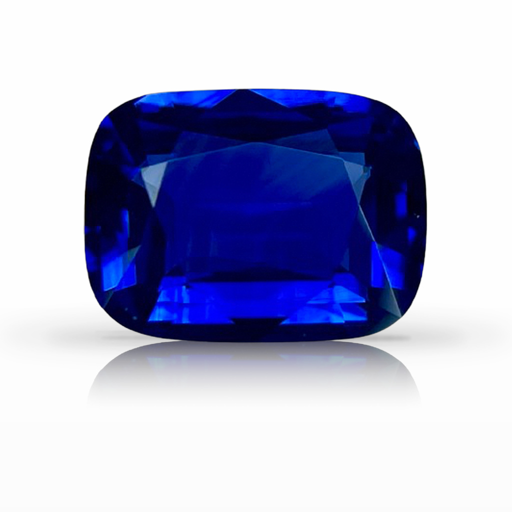2.55ct Sapphire, Cushion, Blue gemstone, 9.2 x 7.1MM, item #6653