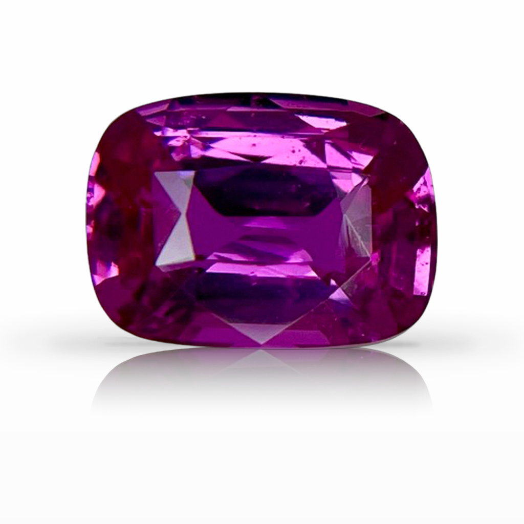 3.02ct Sapphire, Cushion, Pink gemstone, 9.7 x 7.2MM, item #6654