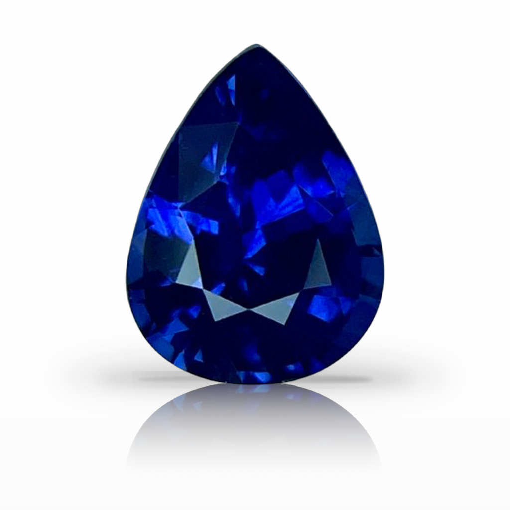 1.68ct Sapphire, Pear Shape, Blue gemstone, 8.5 x 6.5MM, item #6668