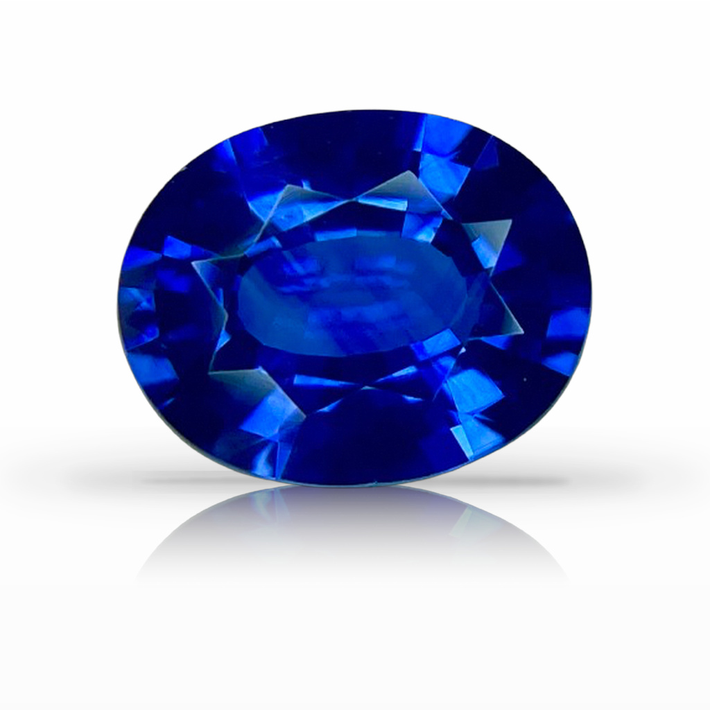 2.86ct Sapphire, Oval, Blue gemstone, 10 x 8MM, item #6684