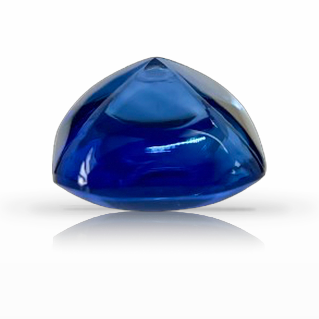 5.62ct Sapphire, Cabochon, Blue gemstone, 9.2MM, item #6688