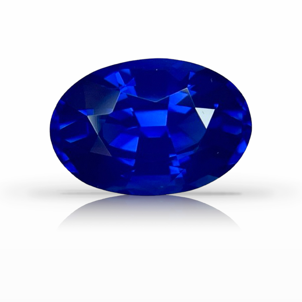 4.21ct Sapphire, Oval, Blue gemstone, 11.4 x 7.7MM, item #6697