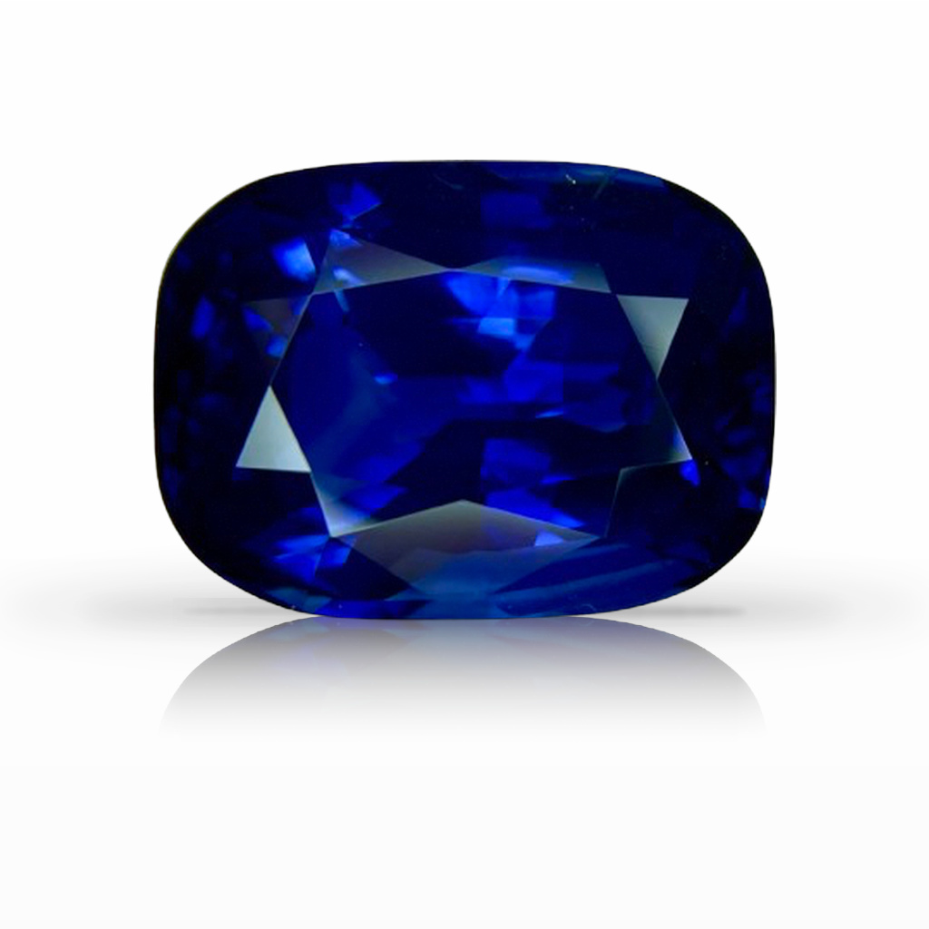 27.61ct Sapphire, Cushion, Blue gemstone, 19.4 x 14.4MM, item #6724