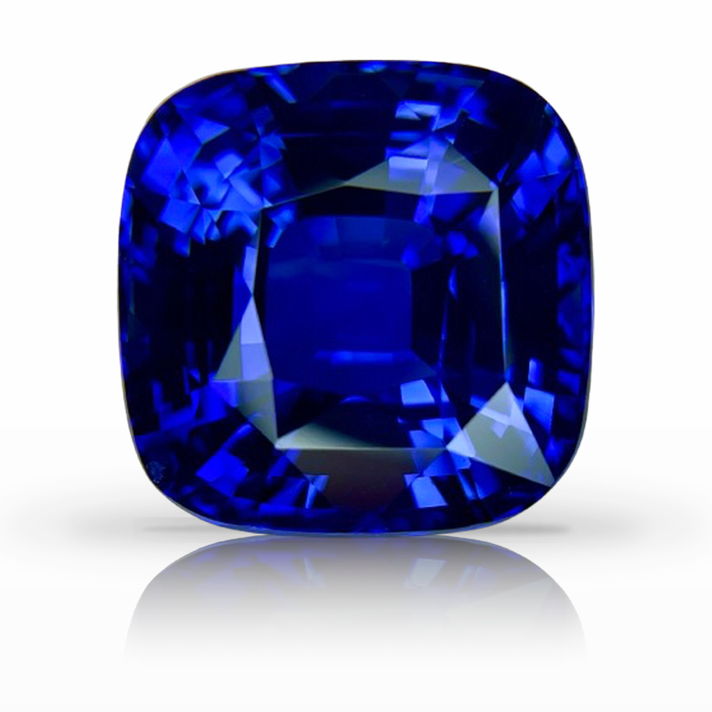 29.89ct Sapphire, Cushion, Blue, Ceylon gemstone, 16.8MM, item #6760