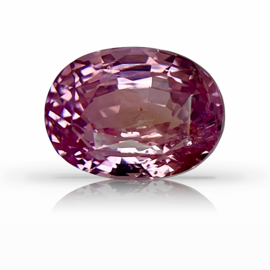 4.03ct Padparadscha, Oval, Peach, No Heat gemstone, 9.5 x 7MM, item #6800
