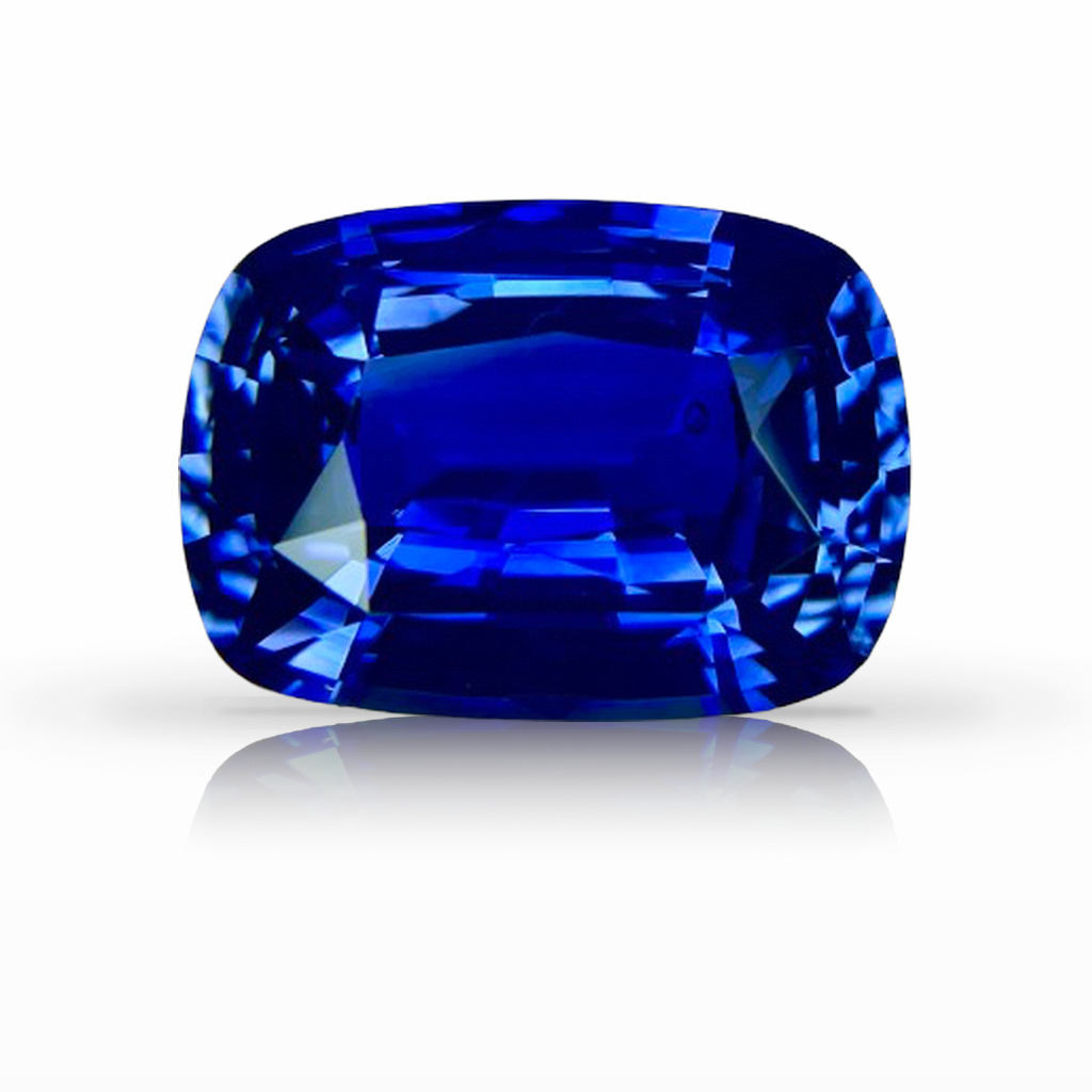 17.99ct Sapphire, Cushion, Blue gemstone, 18 x 13MM, item #6807