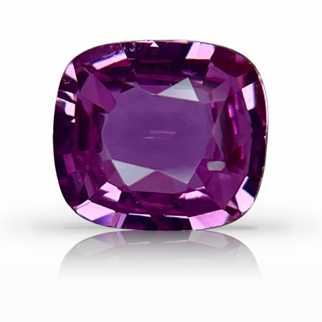 2.10ct Sapphire, Cushion, Pink gemstone, 8.2 x 7.4MM, item #6815