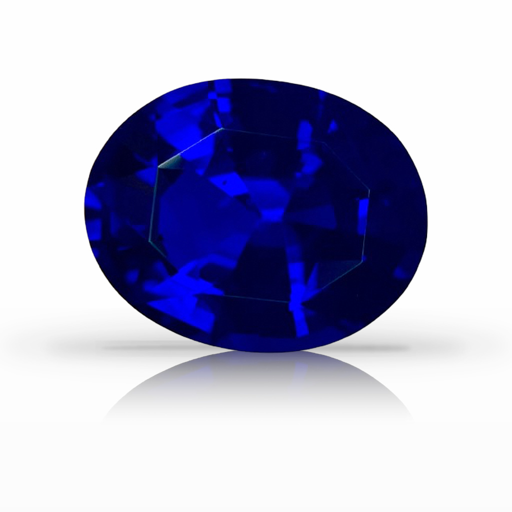 5.51ct Sapphire, Oval, Blue gemstone, 12 x 9.5MM, item #6832
