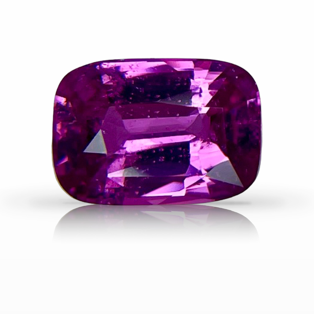 3.02ct Sapphire, Cushion, Pink, No Heat gemstone, 9.6 x 6.8MM, item #6838