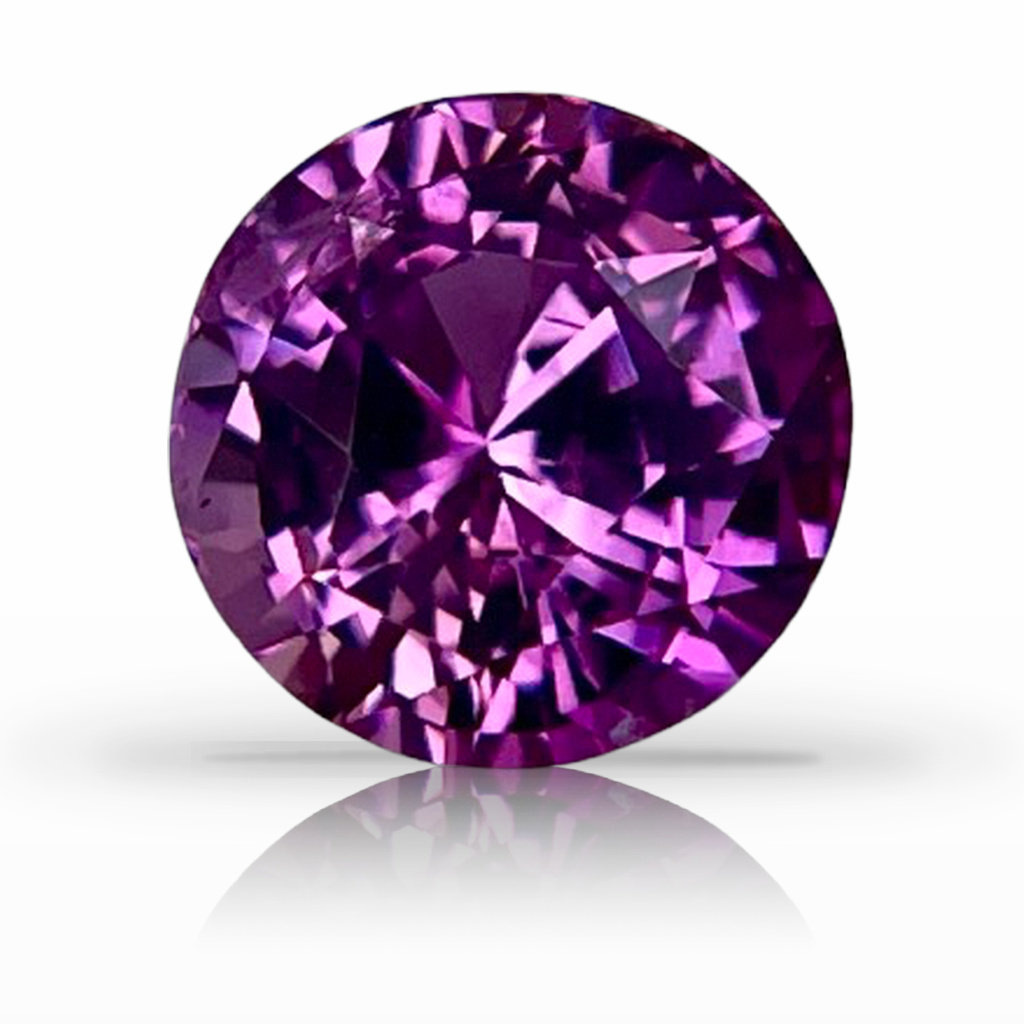 2.02ct Sapphire, Round, Pink, 7MM gemstone, 7MM, item #6861
