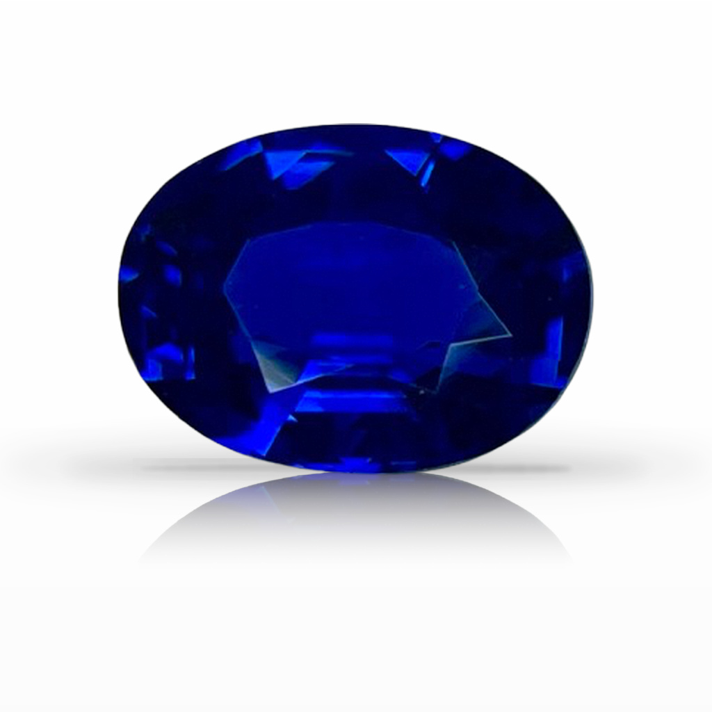 1.88ct Sapphire, Oval, Blue, No Heat gemstone, 8.6 x 6.5MM, item #6867