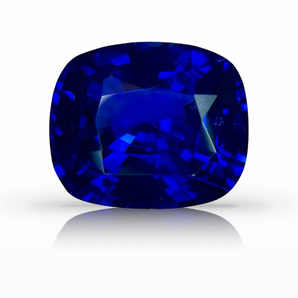 13.71ct Sapphire, Cushion, Blue gemstone, 14.8 x 12.7MM, item #6870