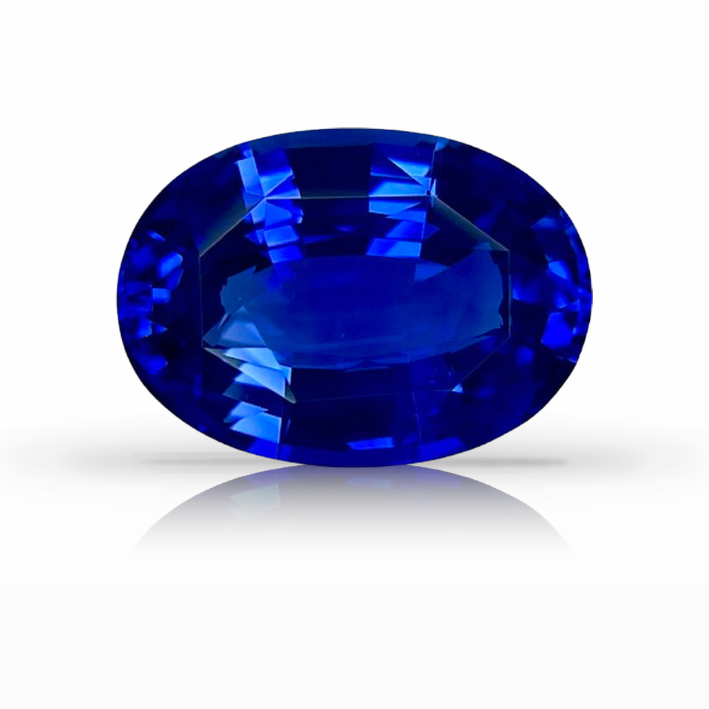 6.01ct Sapphire, Oval, Blue gemstone, 13.1 x 9.5MM, item #6893