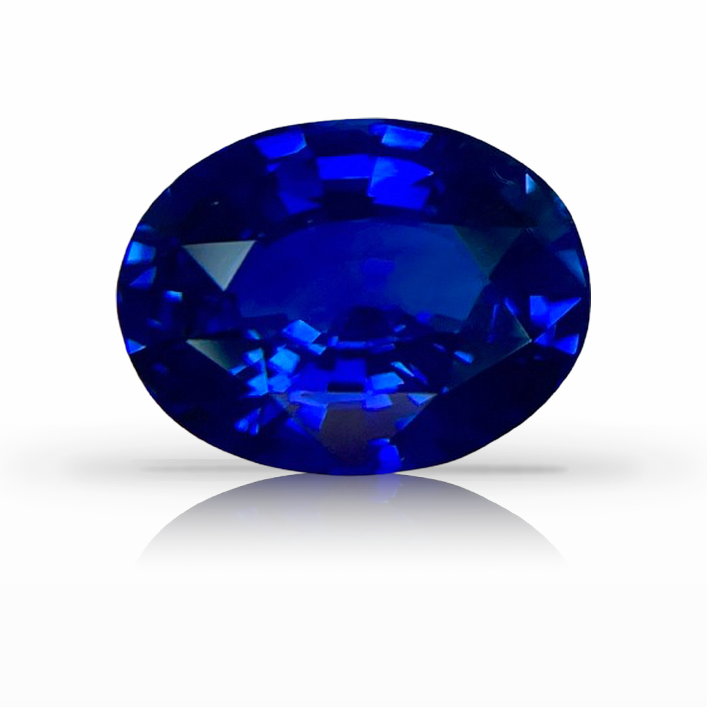 4.02ct Sapphire, Oval, Blue gemstone, 10.7 x 8.1MM, item #6895