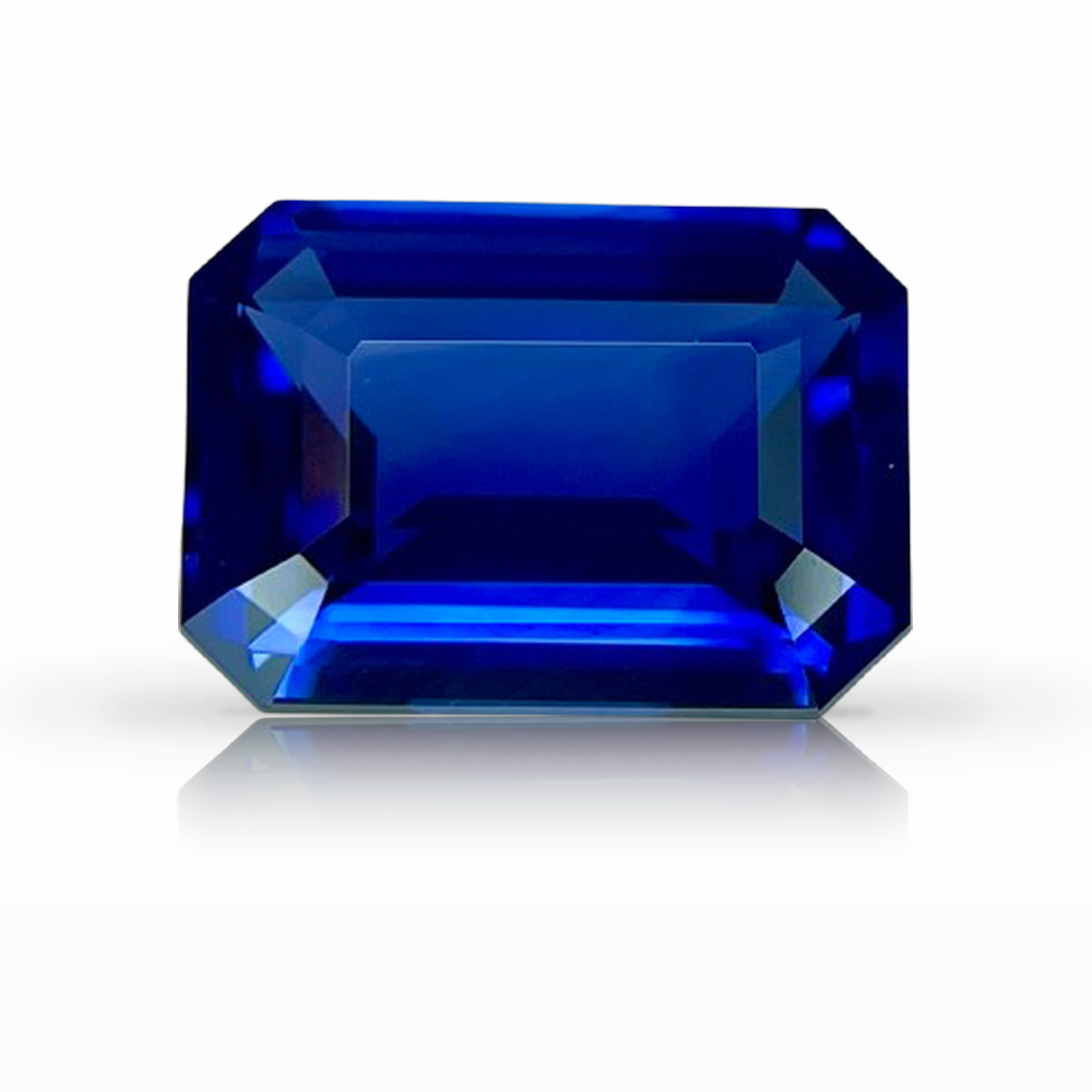 2.55ct Sapphire, Emerald Cut, Blue gemstone, 9.4 x 6.8MM, item #6901