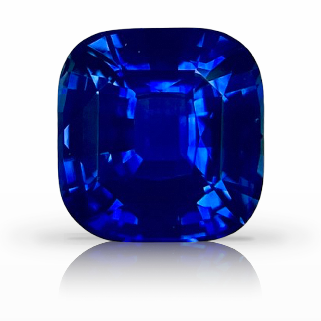 3.05ct Sapphire, Cushion, Blue gemstone, 8.3 x 8MM, item #6925