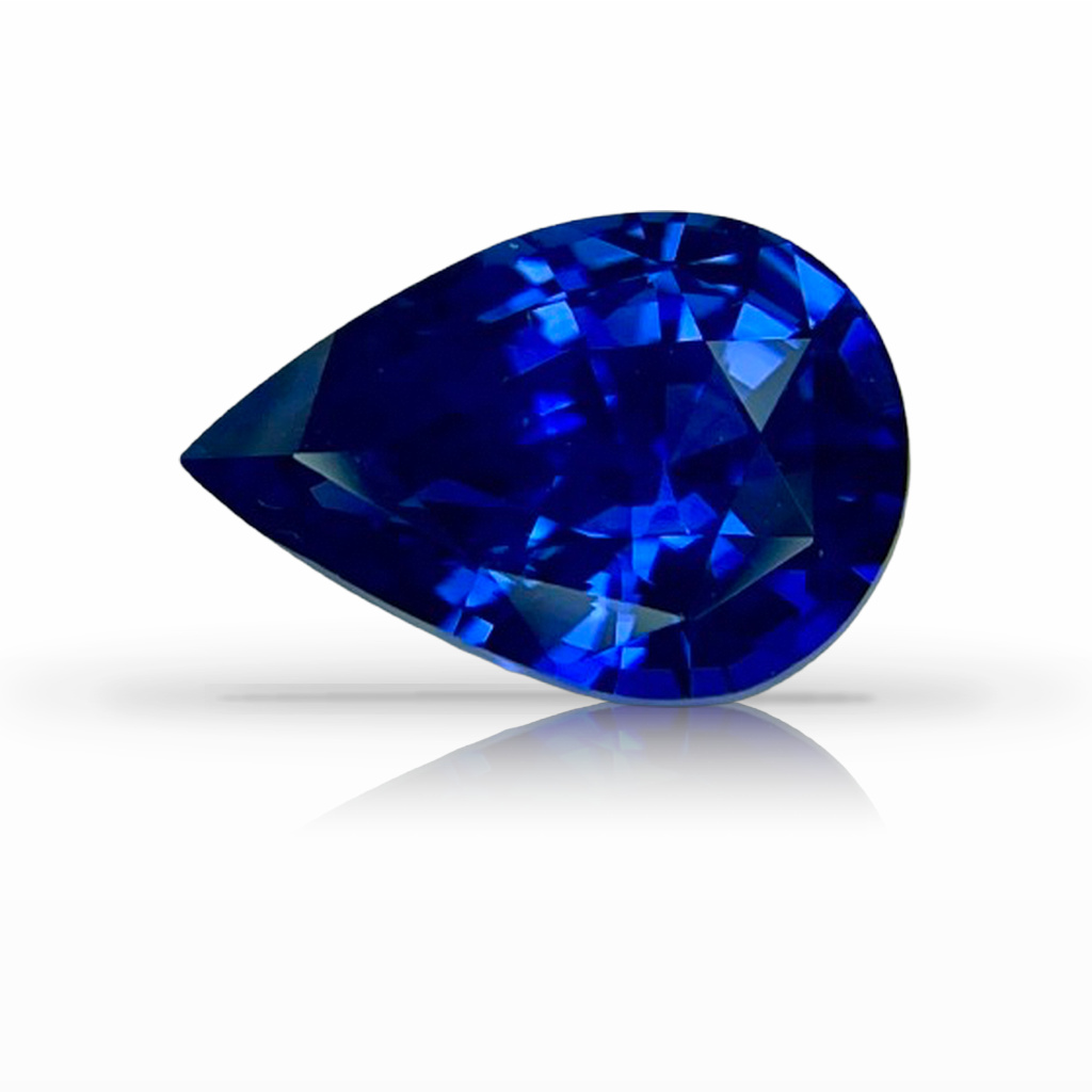3.52ct Sapphire, Pear Shape, Blue gemstone, 11.3 x 7.9MM, item #6929