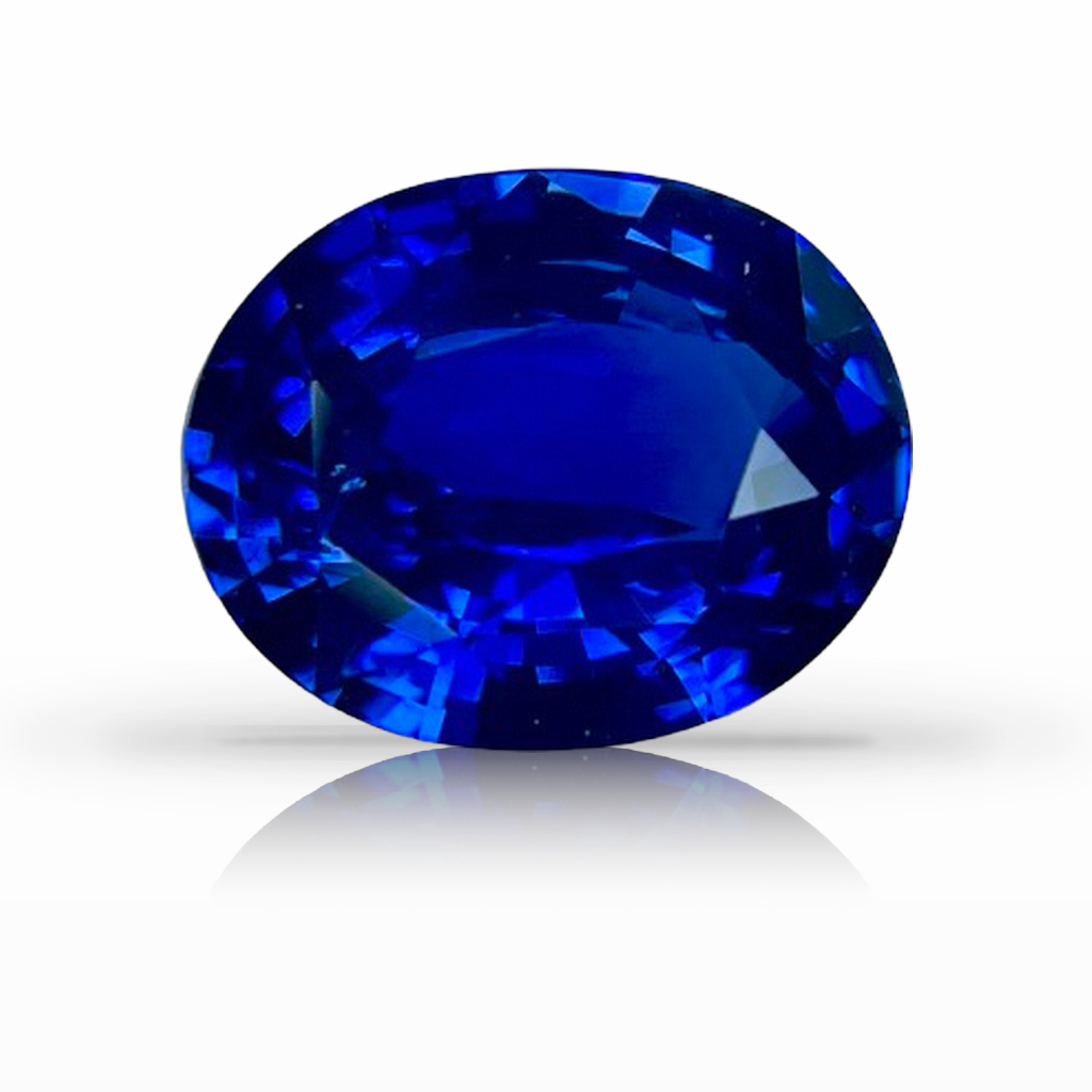 4.05ct Sapphire, Oval, Blue gemstone, 10.2 x 8.3MM, item #6934