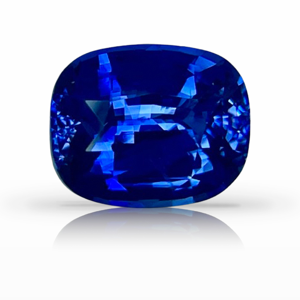 2.51ct Sapphire, Cushion, Blue gemstone, 8.4 x 6.9MM, item #6948