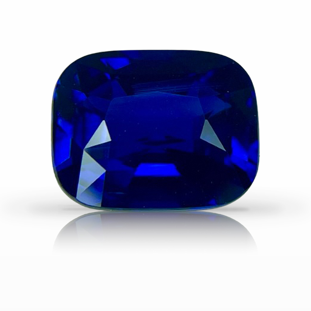 6.04ct Sapphire, Cushion, Blue gemstone, 11.3 x 9MM, item #6952