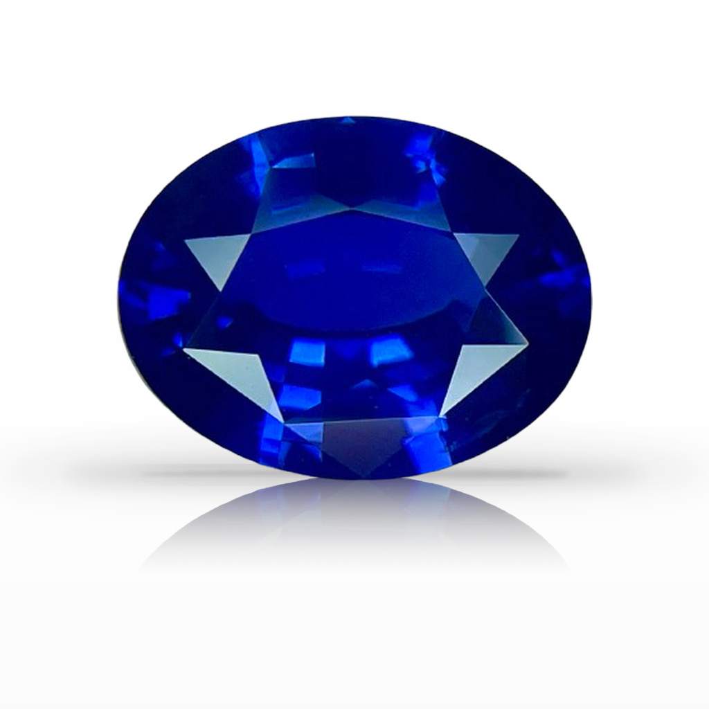 4.10ct Sapphire, Oval, Blue gemstone, 11.7 x 9MM, item #6993