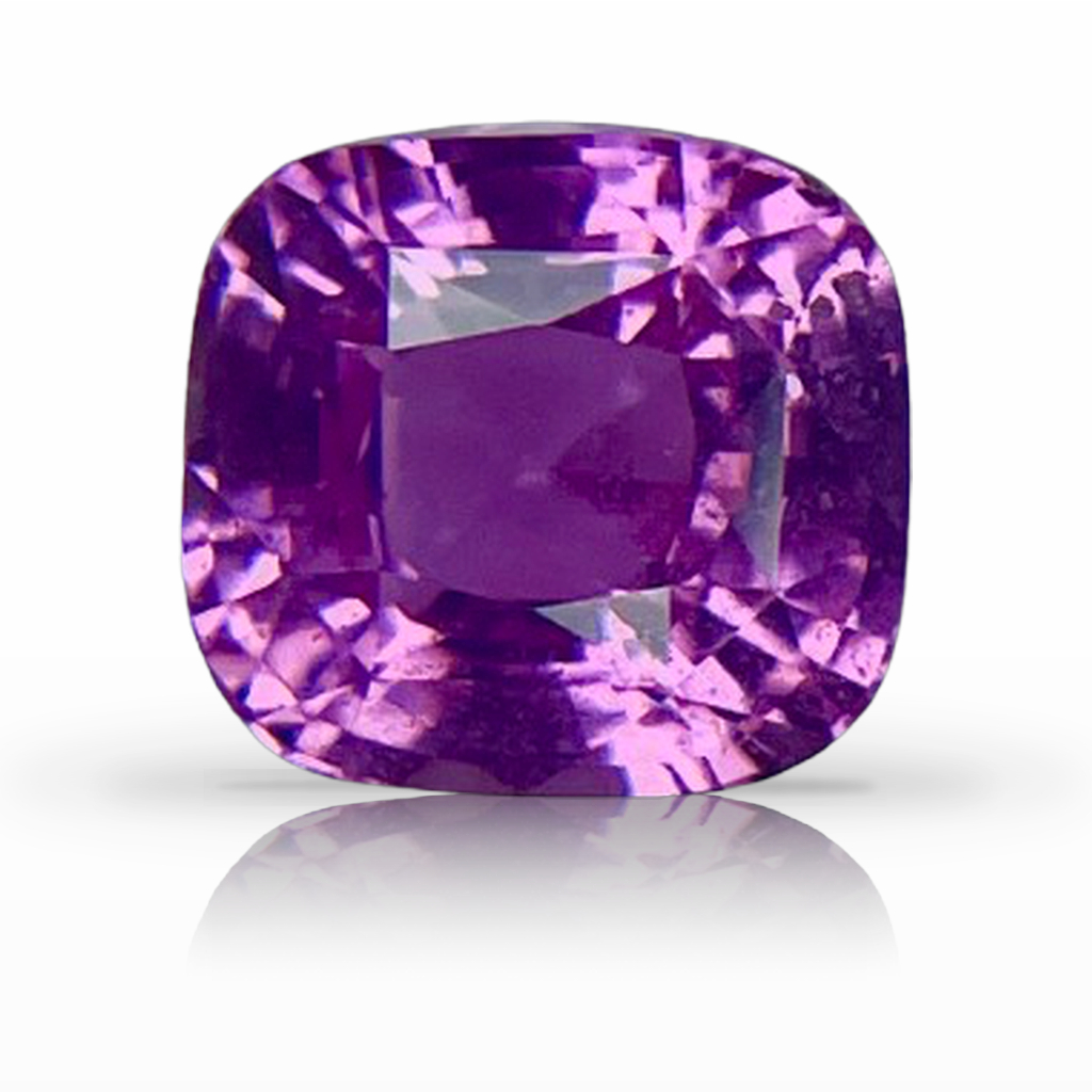 2.98ct Sapphire, Cushion, Pink, No Heat gemstone, 7.7 x 7.1MM, item #7014