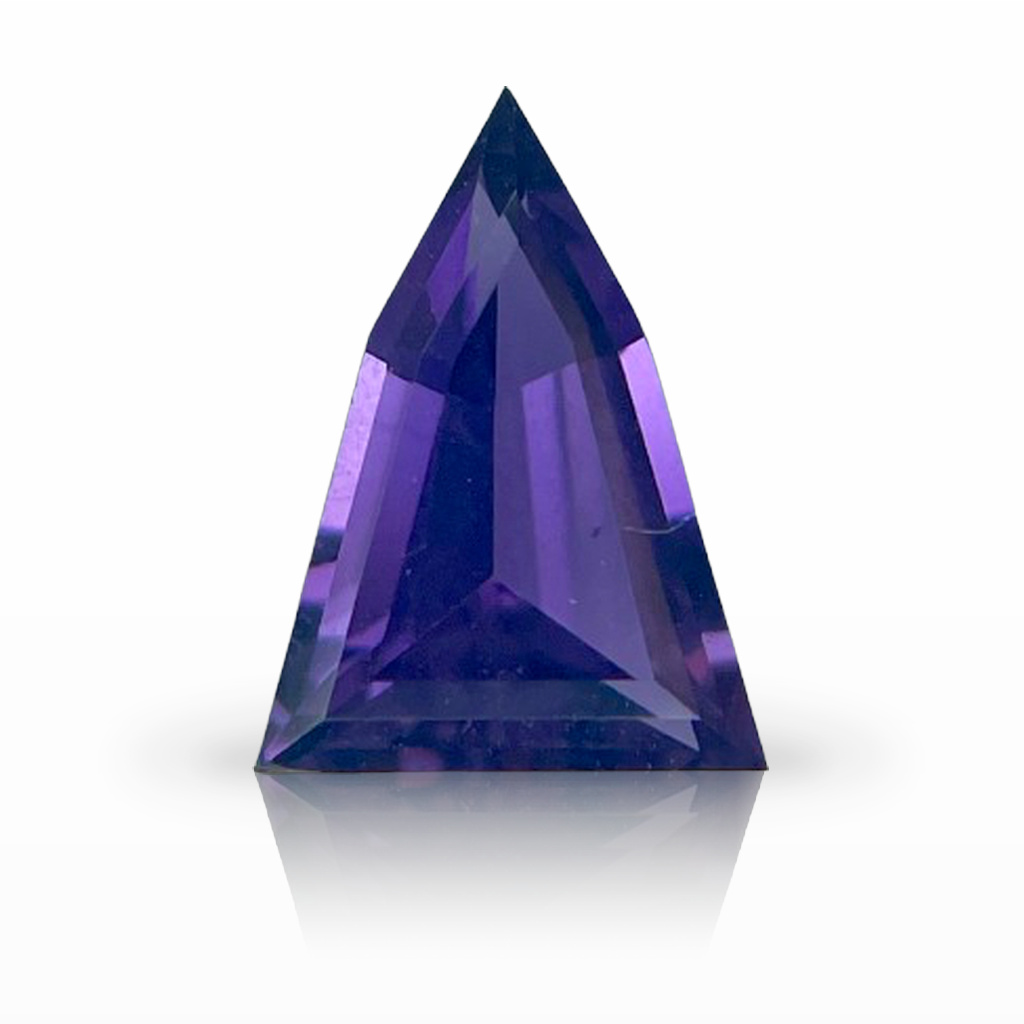 1.41ct Sapphire, Kite, Purple, No Heat gemstone, 9.4 x 7MM, item #7015